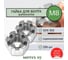 Гайка SORREX М8 DIN935 корончатая стальная оцинкованная (250 штук) 0935-108-08-250 2