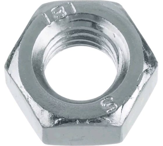 Гайка шестигранная SORREX М24 DIN 934, шаг резьбы 3, класс 8 (20 штук) 0934-1-24-20