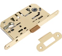 Замок под цилиндр пластиковый матовое золото Вантаж P85SB