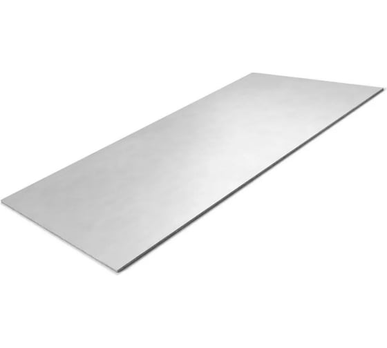 Лист ПилотПро нерж., AISI 430, 0,5x200x1000, зеркало 18327