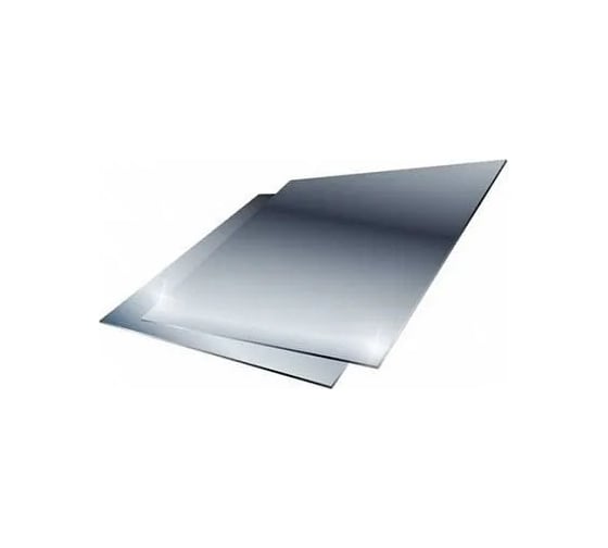 Лист ПилотПро нерж., AISI 430, 0,5x250x500, зеркало 18336