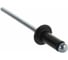 Заклепка КРЕП-КОМП алюм/сталь крашенная 4,8х12 RAL9005 (500шт) KENNER-SRC зк48129005 1