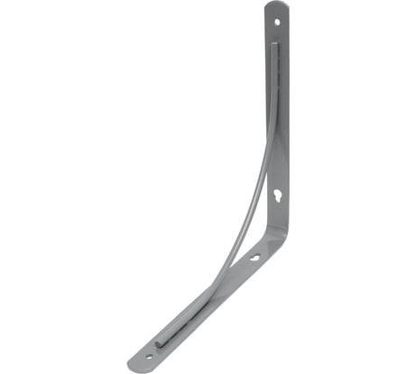 Кронштейн Трибатрон 300x300 алюминиевый металлик, комплект 2 шт. 88036