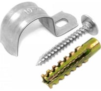 Комплекты для крепления ОКЛ Промрукав саморез, дюбель, скоба СМО d16-17 мм, 100 шт. PR08.4995