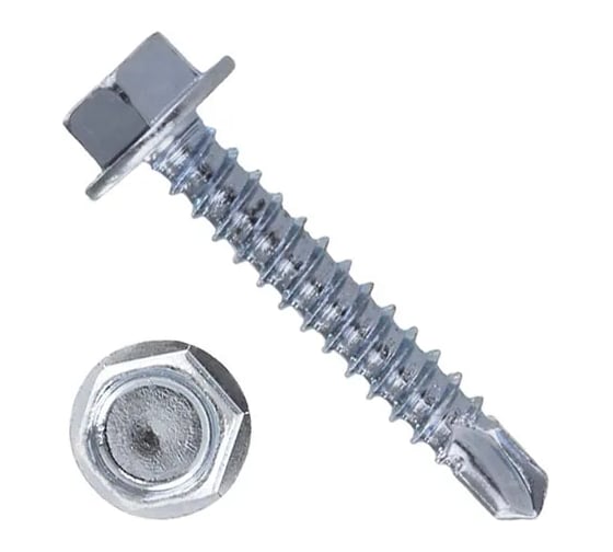 Саморез ОПМ DIN 7504 Form K 4.8x50 мм, A2, 250 шт. УТ000092639