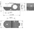 Соединительный элемент Elesa+Ganter GN 278-B40-IV-1-BL 4687207912402 2