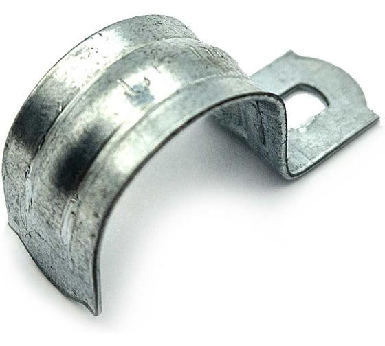 Скоба металлическая однолапковая ООО "СБМ"СМО 25-26 СБМ (100 шт/уп) SK.SMO.25