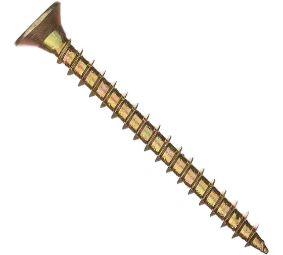 Саморез универсальный TOOLAS 6,0 х 110 (желтый) ,50 шт. 246
