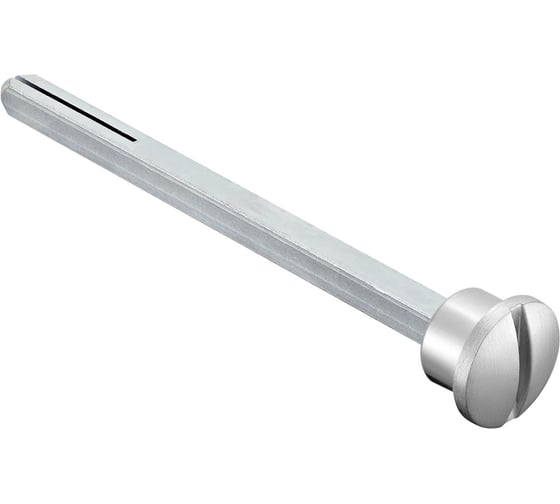 Четырехгранник MORELLI LUX-SPINDLE-WC 110 CSA 110мм с кнопкой удлиненный -для завертки, цвет- матовый хром 9012217