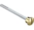 Четырехгранник MORELLI LUX-SPINDLE-WC 110 OTL 110мм с кнопкой удлиненный -для завертки, цвет- золото 9015022 1