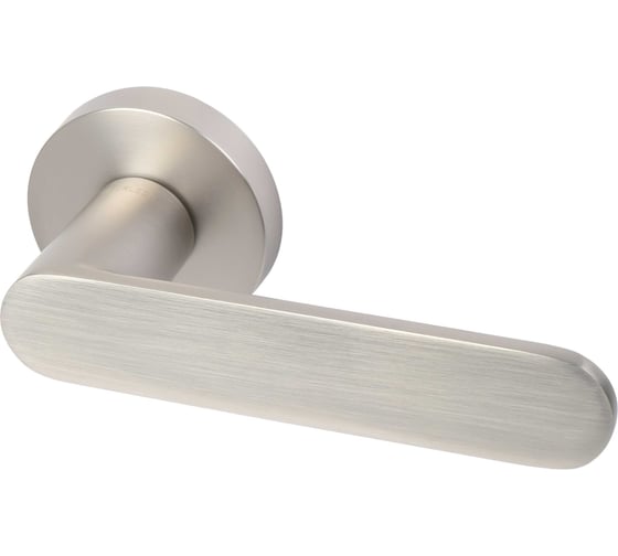 Ручка дверная на розетке Doorlock DL Libra A008RF MBSN матовый никель, A=60-80мм 73227