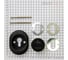 Броненакладка защитная врезная Doorlock DL PRO5417/20 Black черная, HRC50, А=55-85мм 73398 4