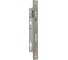 Корпус замка с роликом Doorlock DL302 30/24/8 SSS нержавеющая сталь для профильных дверей, фронтальная планка 24х245мм, запорная планка 75375 2