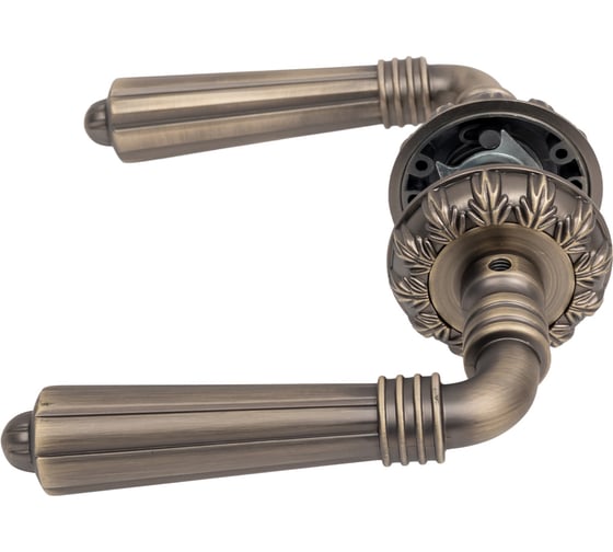 Дверная ручка Вантаж (ЦАМ; матовая бронза) V60M 1