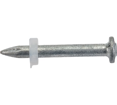 Стальной оцинкованный гвоздь с пластиковой шайбой LIXIE 100 шт./уп. DN-32-P8