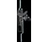 Замок мебельный замок.su MS-1925-3KD/P ригель изогнутый /+8 мм/, английский ключ -40шт. 0929 KD/P.40 2