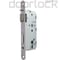 Корпус огнестойкого замка Doorlock DL 1769SL/E/65mm/SS/L левый, автоматическое запирание, антипаник функция E, нерж. сталь, фронтальная планка 24x235 75476 1