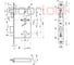 Корпус огнестойкого замка Doorlock DL 1769SL/B/65mm/SS/L левый, автоматическое запирание, антипаник функция B, нерж. сталь, фронтальная планка 24x235 75474 2