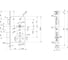 Корпус огнестойкого замка Doorlock DL 1769/D/55mm/ZN/R правый, антипаник функция D, оцинкованный, фронтальная планка 20x235 75479 2