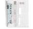 Корпус замка с роликом Doorlock DL302 35/22/8 SSS нержавеющая сталь для профильных дверей, фронтальная планка 22х245мм, запорная планка 75371 4