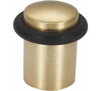 Дверной ограничитель Вантаж (диаметр 20 мм; высота 30 мм; матовое золото) DS1SB