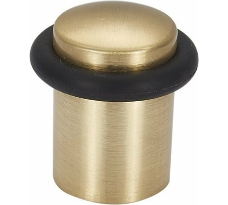 Дверной ограничитель, диаметр 20 мм, высота 30 мм, матовое золото Vantage DS1SB