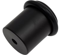 Дверной ограничитель, диаметр 30 мм, высота 40 мм, черный Vantage DS2BL