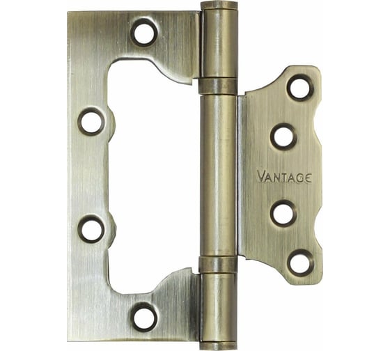 Петля без врезки Вантаж 125x75x2.5 бронза, 2 шт. B2-AB 1