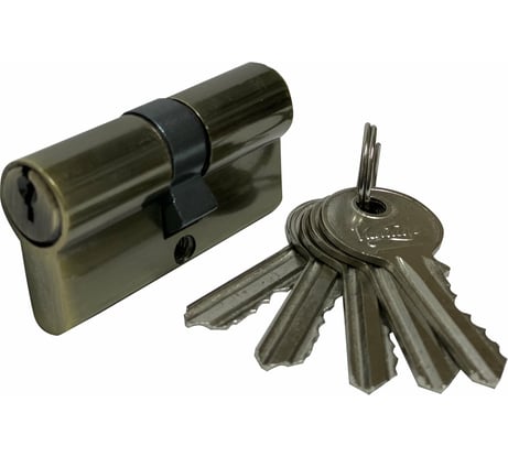Цилиндровый механизм Вантаж (5 ключей; бронза) V60-5AB