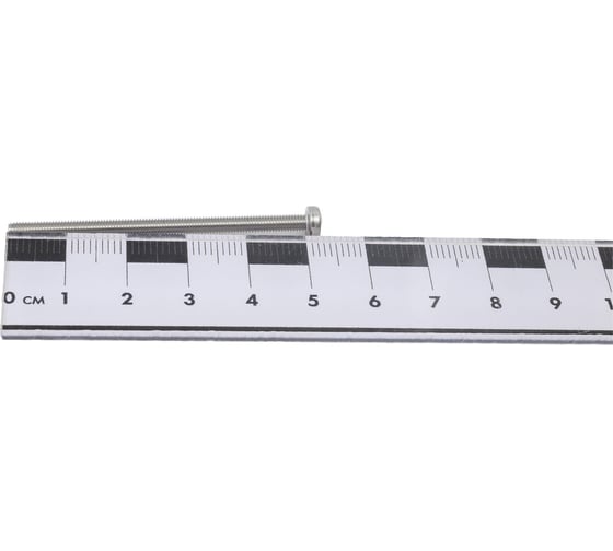 Винт Метиз-Эксперт М3x50, нерж. А2, DIN 7985, 200 шт. НФ-00020794