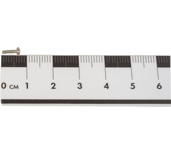 Винт Метиз-Эксперт М1.6x6, нерж. А2, DIN 7985, 1000 шт. НФ-00020789