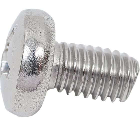 Винт Метиз-Эксперт М6x10, нерж. А2, DIN 7985, 250 шт. 00-00017761