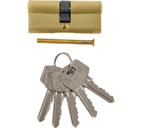 Цилиндровый механизм Вантаж (5 ключей; матовое золото) V70-5SB