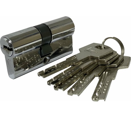 Цилиндровый механизм Вантаж (5 ключей; хром) Z70,35x35 СР