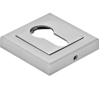 Накладка на евроцилиндр Rucetti RAP KH-S SC/CP, цвет - матовый хром/хром 9013306