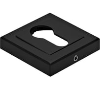 Накладка на евроцилиндр Rucetti RAP KH-S BL, цвет - черный 9013305