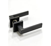 Ручка дверная Rucetti RAP 22-S BL, цвет - черный 9013298