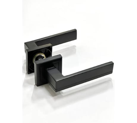 Ручка дверная Rucetti RAP 22-S BL, цвет - черный 9013298