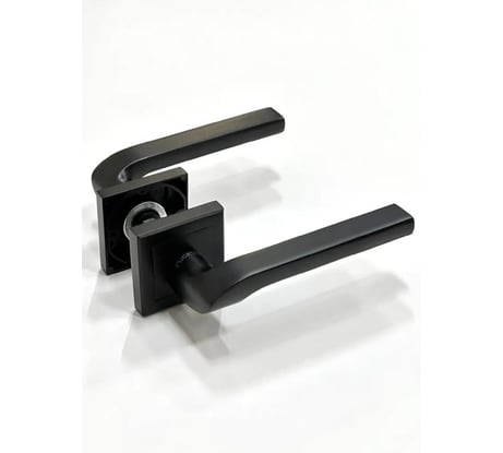 Ручка дверная Rucetti RAP 24-S BL, цвет - черный 9013302