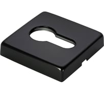 Накладка на ключевой цилиндр MORELLI LUX-KH-SQ NERO, цвет черный 9012324