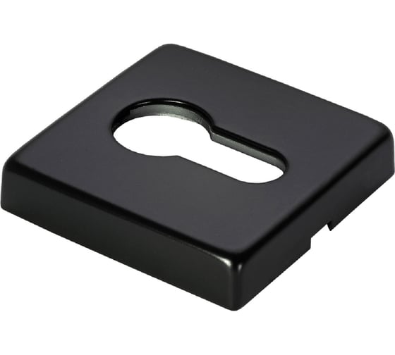 Накладка на ключевой цилиндр MORELLI LUX-KH-SQ NERO, цвет черный 9012324 1