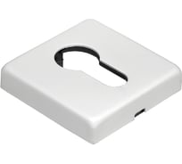 Накладка на ключевой цилиндр MORELLI LUX-KH-SQ BIA, цвет белый 9012323