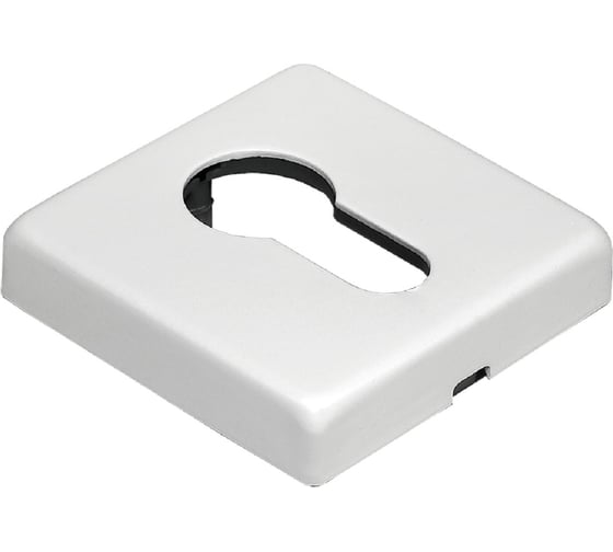 Накладка на ключевой цилиндр MORELLI LUX-KH-SQ BIA, цвет белый 9012323