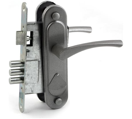 Врезной замок ЗЕНИТ Омега-ЗВ9.1-01ЗВ9 черный 29278