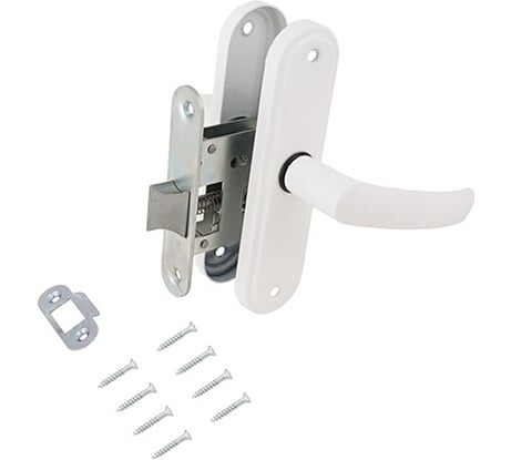 Защёлка ЗЕНИТ ЗЩ3.08 белый 29290