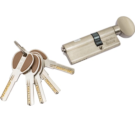 Цилиндровый механизм MSM перфоключ, ключ-вертушка, CW 80 мм 30в/50 SN 7508