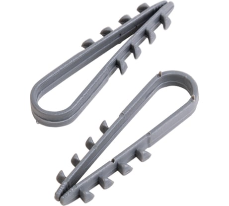 Нейлоновый дюбель-хомут PROCONNECT 5-10 мм, серый, 100 шт. 07-4501-3