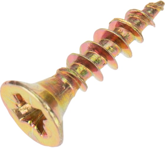 Универсальный саморез KRANZ 3,5x16, желтый цинк, 200 шт. KR-01-3311-001