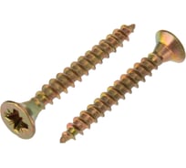 Универсальный саморез KRANZ 3x25, желтый цинк, 200 шт. KR-01-3311-012