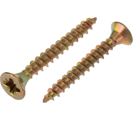 Универсальный саморез KRANZ 3x25, желтый цинк, 200 шт. KR-01-3311-012